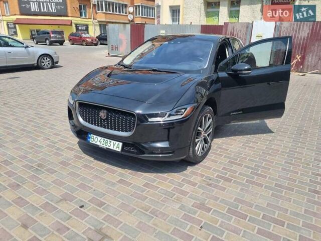 Черный Ягуар I-Pace, объемом двигателя 0 л и пробегом 110 тыс. км за 22900 $, фото 1 на Automoto.ua