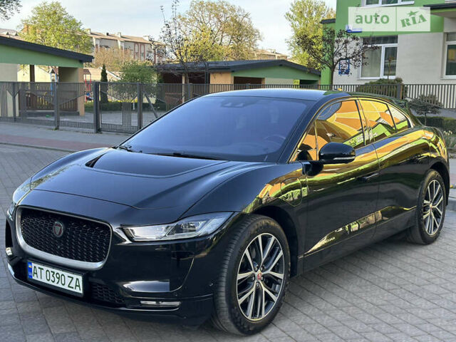 Черный Ягуар I-Pace, объемом двигателя 0 л и пробегом 121 тыс. км за 28990 $, фото 1 на Automoto.ua