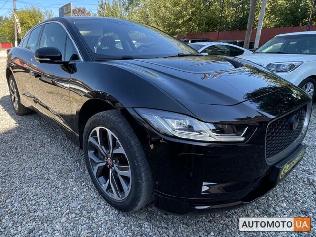 Черный Ягуар I-Pace, объемом двигателя 90 л и пробегом 121 тыс. км за 27100 $, фото 1 на Automoto.ua