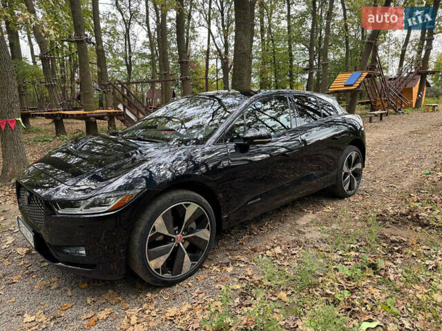 Черный Ягуар I-Pace, объемом двигателя 0 л и пробегом 24 тыс. км за 34900 $, фото 1 на Automoto.ua