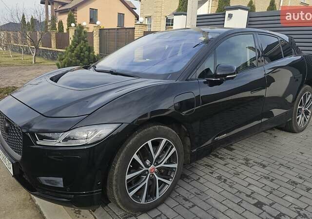 Черный Ягуар I-Pace, объемом двигателя 0 л и пробегом 109 тыс. км за 24450 $, фото 1 на Automoto.ua