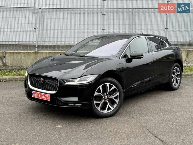 Черный Ягуар I-Pace, объемом двигателя 0 л и пробегом 130 тыс. км за 21900 $, фото 1 на Automoto.ua