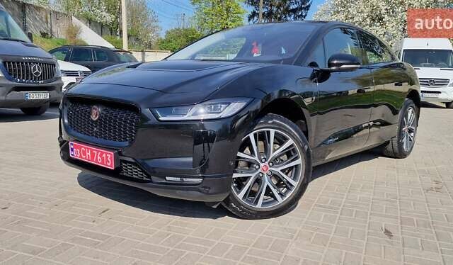 Черный Ягуар I-Pace, объемом двигателя 0 л и пробегом 56 тыс. км за 30333 $, фото 1 на Automoto.ua