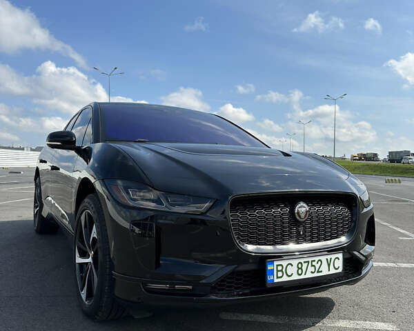 Черный Ягуар I-Pace, объемом двигателя 0 л и пробегом 74 тыс. км за 28800 $, фото 1 на Automoto.ua