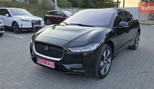 Черный Ягуар I-Pace, объемом двигателя 0 л и пробегом 94 тыс. км за 23500 $, фото 1 на Automoto.ua