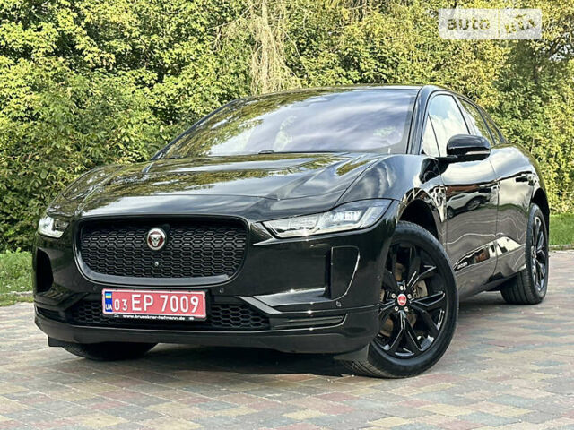 Черный Ягуар I-Pace, объемом двигателя 0 л и пробегом 43 тыс. км за 37900 $, фото 1 на Automoto.ua