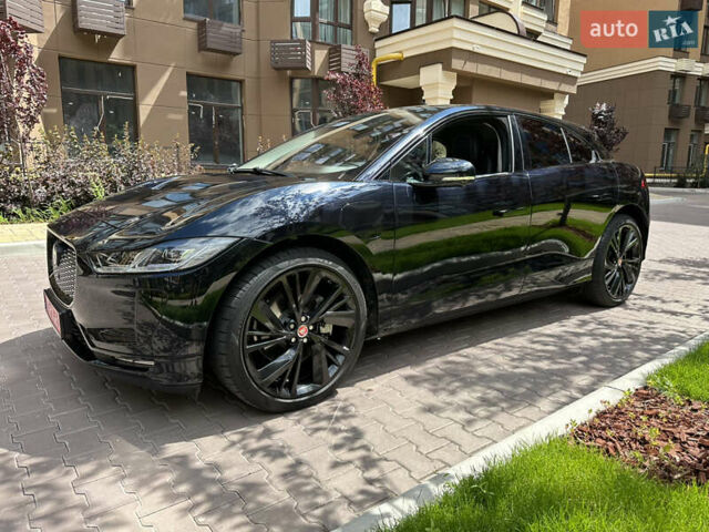 Черный Ягуар I-Pace, объемом двигателя 0 л и пробегом 25 тыс. км за 38500 $, фото 1 на Automoto.ua