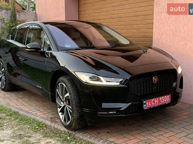 Черный Ягуар I-Pace, объемом двигателя 0 л и пробегом 76 тыс. км за 35499 $, фото 1 на Automoto.ua