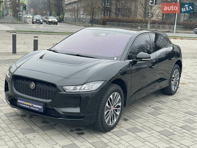Черный Ягуар I-Pace, объемом двигателя 0 л и пробегом 64 тыс. км за 35900 $, фото 1 на Automoto.ua