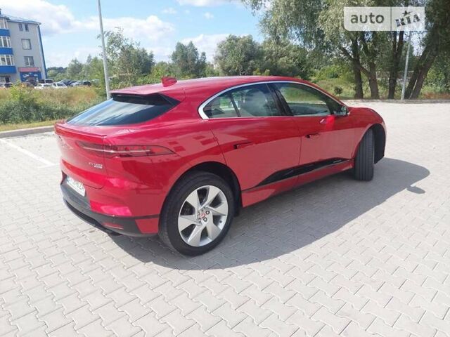 Красный Ягуар I-Pace, объемом двигателя 0 л и пробегом 144 тыс. км за 26700 $, фото 1 на Automoto.ua