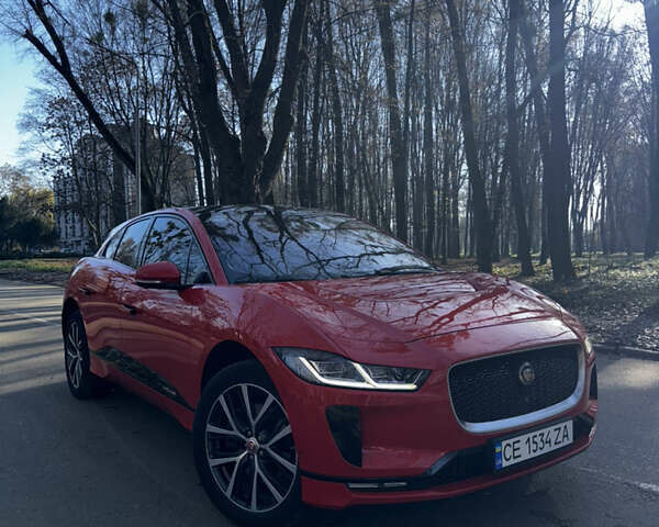 Красный Ягуар I-Pace, объемом двигателя 0 л и пробегом 125 тыс. км за 25500 $, фото 1 на Automoto.ua