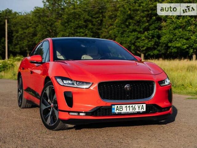 Красный Ягуар I-Pace, объемом двигателя 0 л и пробегом 115 тыс. км за 23200 $, фото 1 на Automoto.ua