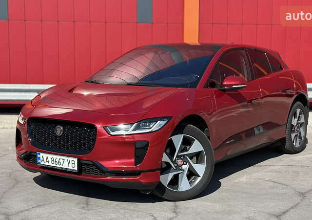 Красный Ягуар I-Pace, объемом двигателя 0 л и пробегом 101 тыс. км за 28900 $, фото 1 на Automoto.ua