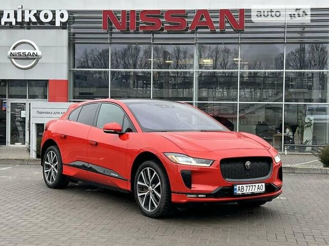 Красный Ягуар I-Pace, объемом двигателя 0 л и пробегом 34 тыс. км за 45500 $, фото 1 на Automoto.ua