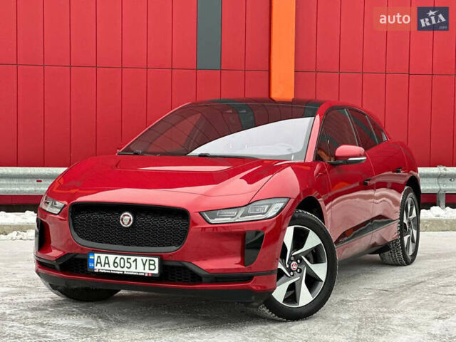Красный Ягуар I-Pace, объемом двигателя 0 л и пробегом 95 тыс. км за 29000 $, фото 1 на Automoto.ua