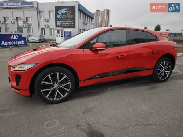 Красный Ягуар I-Pace, объемом двигателя 0 л и пробегом 155 тыс. км за 25999 $, фото 1 на Automoto.ua