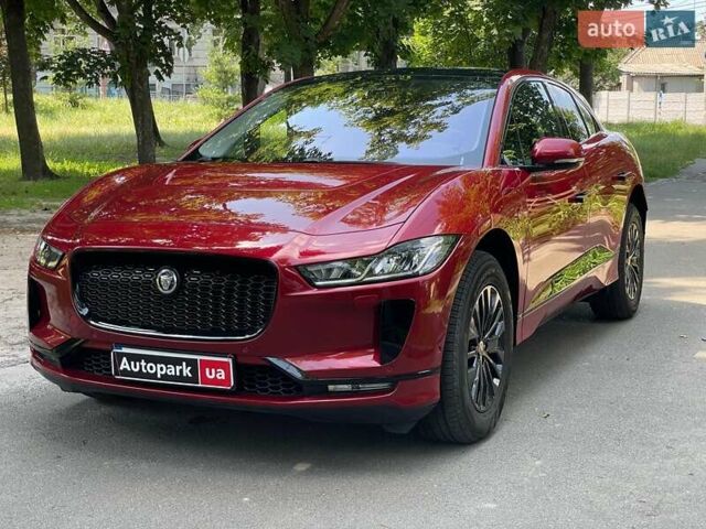 Красный Ягуар I-Pace, объемом двигателя 0 л и пробегом 27 тыс. км за 32940 $, фото 1 на Automoto.ua
