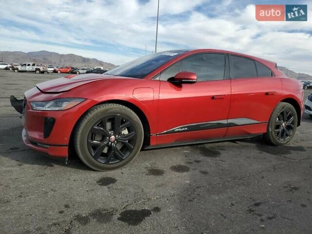 Красный Ягуар I-Pace, объемом двигателя 0 л и пробегом 57 тыс. км за 13800 $, фото 1 на Automoto.ua