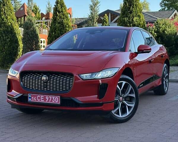 Красный Ягуар I-Pace, объемом двигателя 0 л и пробегом 55 тыс. км за 24999 $, фото 1 на Automoto.ua
