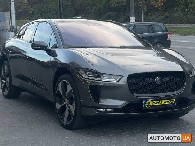 Серый Ягуар I-Pace, объемом двигателя 90 л и пробегом 100 тыс. км за 33000 $, фото 1 на Automoto.ua