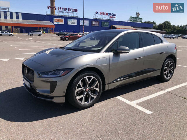 Серый Ягуар I-Pace, объемом двигателя 0 л и пробегом 99 тыс. км за 25600 $, фото 1 на Automoto.ua