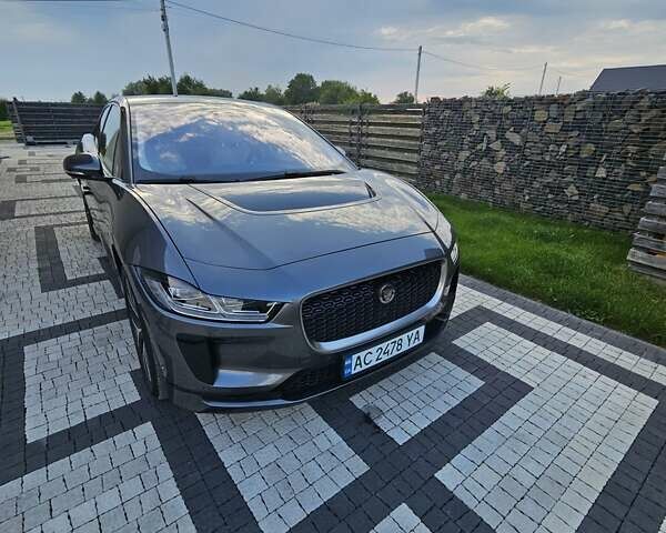 Серый Ягуар I-Pace, объемом двигателя 0 л и пробегом 210 тыс. км за 22066 $, фото 1 на Automoto.ua