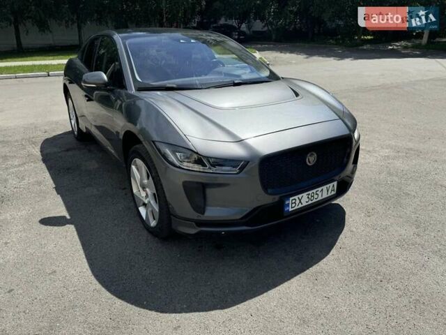 Серый Ягуар I-Pace, объемом двигателя 0 л и пробегом 167 тыс. км за 21900 $, фото 1 на Automoto.ua
