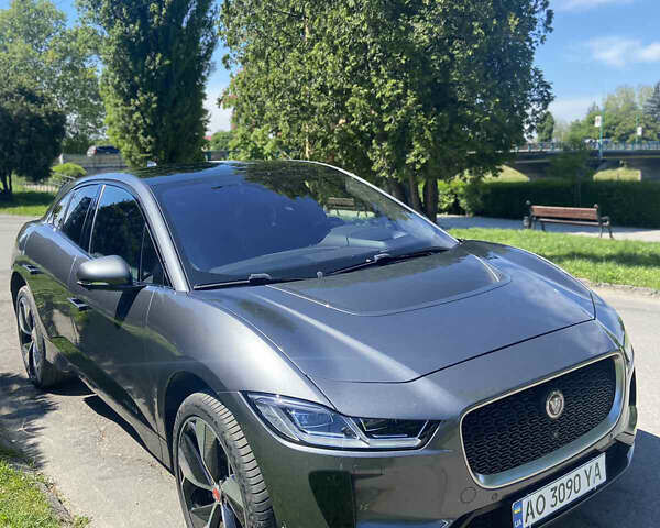 Серый Ягуар I-Pace, объемом двигателя 0 л и пробегом 112 тыс. км за 31127 $, фото 1 на Automoto.ua