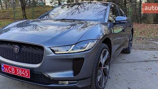 Серый Ягуар I-Pace, объемом двигателя 0 л и пробегом 128 тыс. км за 24900 $, фото 1 на Automoto.ua