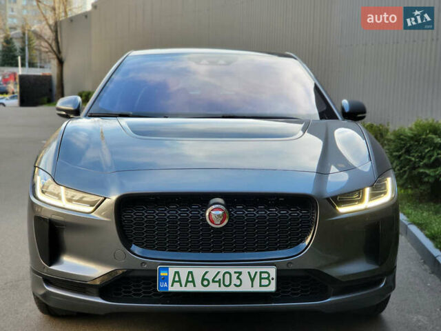 Серый Ягуар I-Pace, объемом двигателя 0 л и пробегом 112 тыс. км за 20900 $, фото 1 на Automoto.ua