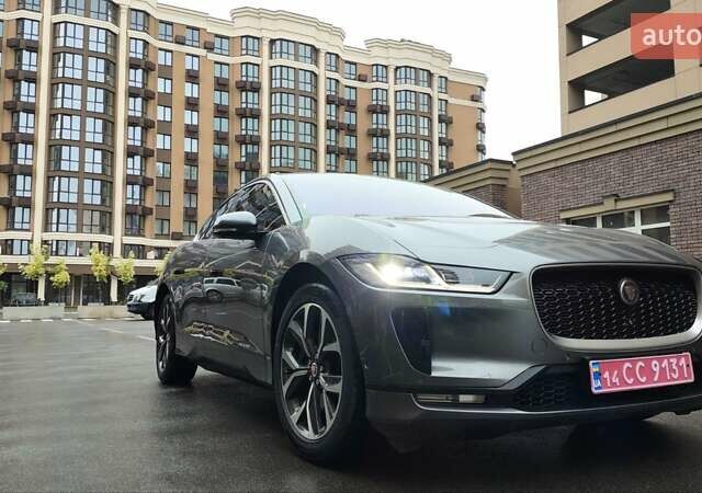Серый Ягуар I-Pace, объемом двигателя 0 л и пробегом 66 тыс. км за 25500 $, фото 1 на Automoto.ua