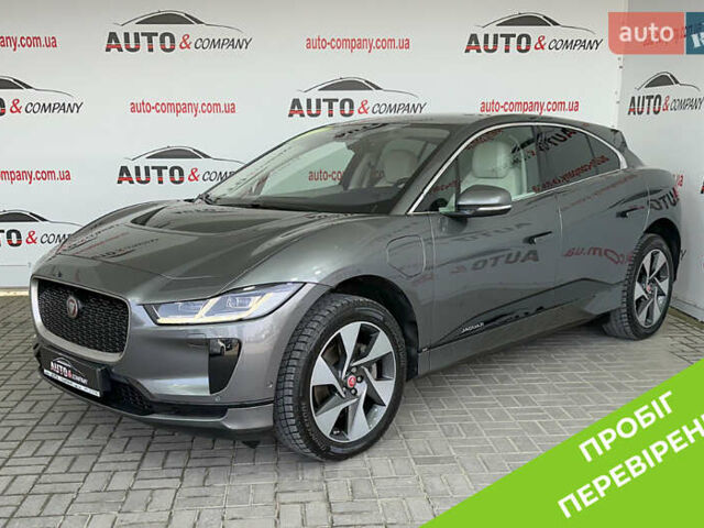 Серый Ягуар I-Pace, объемом двигателя 0 л и пробегом 68 тыс. км за 28950 $, фото 1 на Automoto.ua