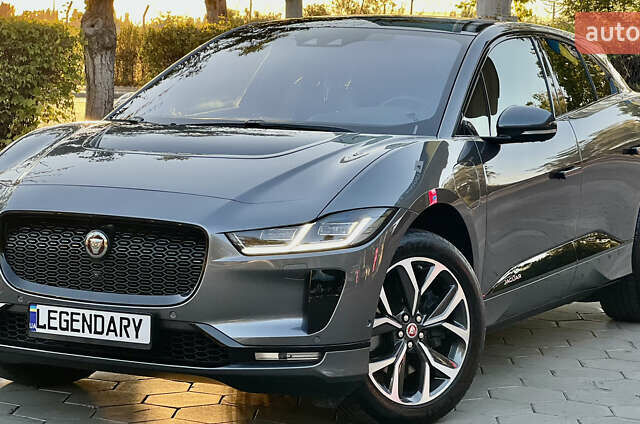 Сірий Ягуар I-Pace, об'ємом двигуна 0 л та пробігом 55 тис. км за 32500 $, фото 1 на Automoto.ua