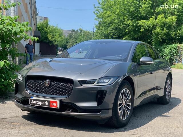 Серый Ягуар I-Pace, объемом двигателя 0 л и пробегом 66 тыс. км за 35690 $, фото 1 на Automoto.ua