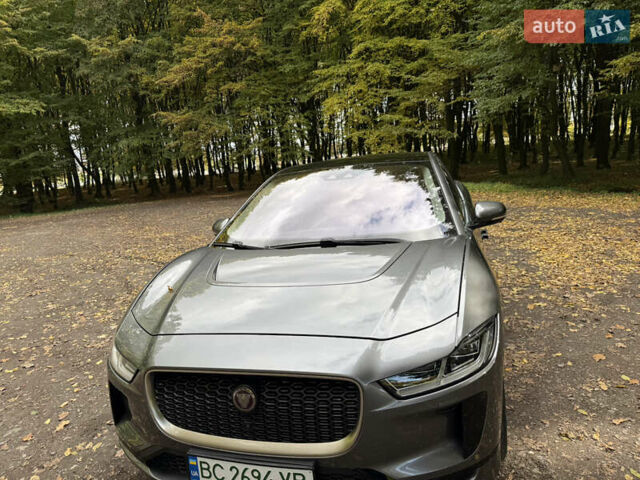 Серый Ягуар I-Pace, объемом двигателя 0 л и пробегом 41 тыс. км за 27000 $, фото 1 на Automoto.ua