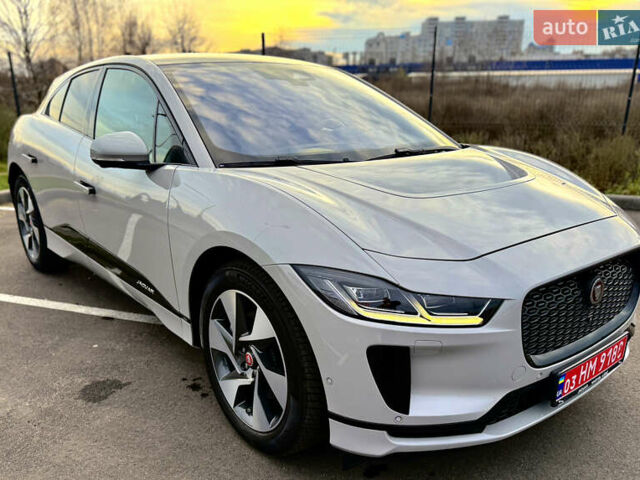 Серый Ягуар I-Pace, объемом двигателя 0 л и пробегом 85 тыс. км за 31999 $, фото 1 на Automoto.ua