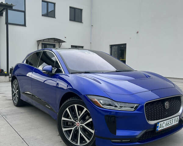 Синий Ягуар I-Pace, объемом двигателя 0 л и пробегом 126 тыс. км за 23999 $, фото 1 на Automoto.ua