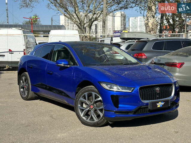 Синий Ягуар I-Pace, объемом двигателя 0 л и пробегом 31 тыс. км за 31500 $, фото 1 на Automoto.ua
