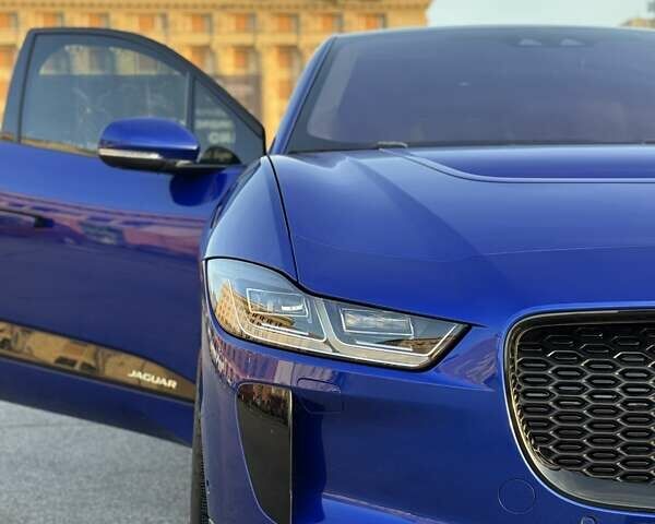 Синий Ягуар I-Pace, объемом двигателя 0 л и пробегом 30 тыс. км за 29700 $, фото 1 на Automoto.ua