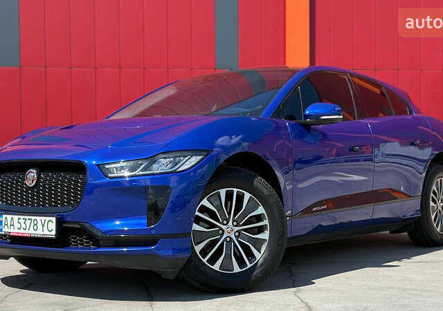 Синий Ягуар I-Pace, объемом двигателя 0 л и пробегом 115 тыс. км за 26800 $, фото 1 на Automoto.ua