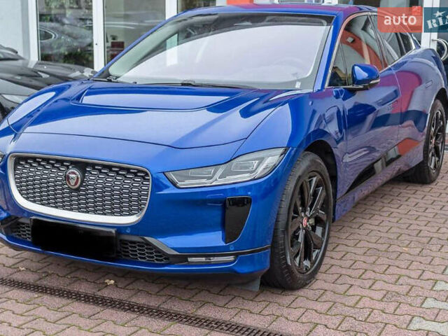 Синий Ягуар I-Pace, объемом двигателя 0 л и пробегом 15 тыс. км за 59600 $, фото 1 на Automoto.ua