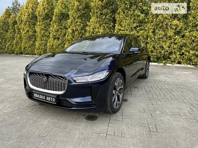 Синій Ягуар I-Pace, об'ємом двигуна 0 л та пробігом 49 тис. км за 35490 $, фото 1 на Automoto.ua