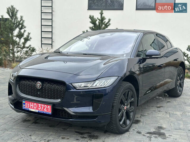 Синій Ягуар I-Pace, об'ємом двигуна 0 л та пробігом 118 тис. км за 24674 $, фото 1 на Automoto.ua