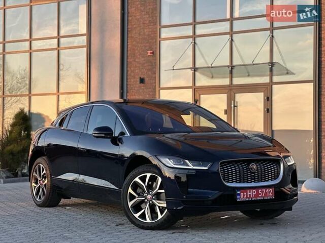 Синий Ягуар I-Pace, объемом двигателя 0 л и пробегом 81 тыс. км за 29500 $, фото 1 на Automoto.ua