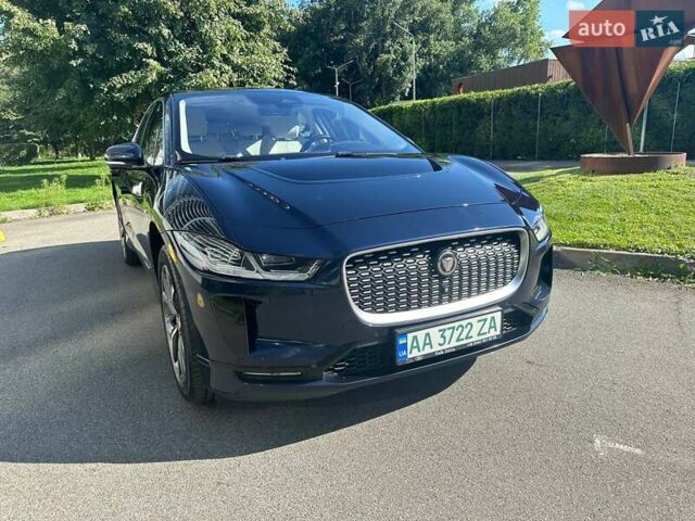 Синий Ягуар I-Pace, объемом двигателя 0 л и пробегом 82 тыс. км за 33900 $, фото 1 на Automoto.ua