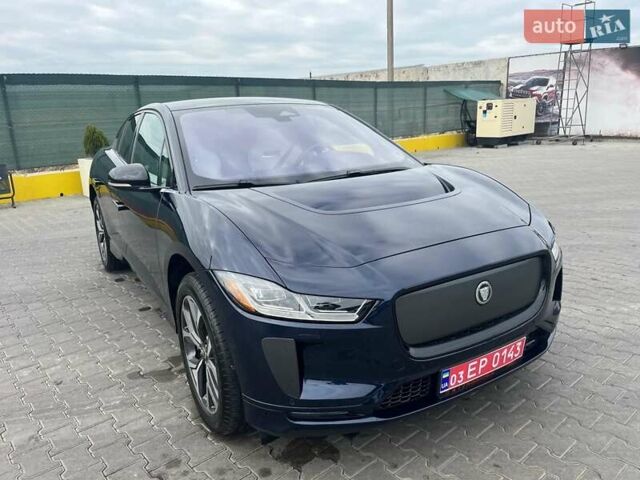 Синий Ягуар I-Pace, объемом двигателя 0 л и пробегом 25 тыс. км за 36499 $, фото 1 на Automoto.ua