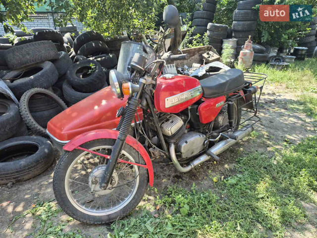 Красный ЯВА 350, объемом двигателя 0.35 л и пробегом 20 тыс. км за 1500 $, фото 1 на Automoto.ua