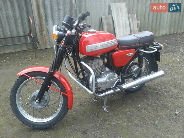 Червоний ЯВА 350, об'ємом двигуна 0.34 л та пробігом 34 тис. км за 2000 $, фото 1 на Automoto.ua
