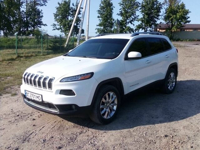 Білий Джип Cherokee, об'ємом двигуна 2.4 л та пробігом 123 тис. км за 14600 $, фото 1 на Automoto.ua