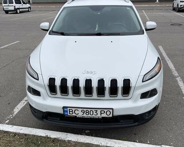 Білий Джип Cherokee, об'ємом двигуна 2.36 л та пробігом 180 тис. км за 12800 $, фото 1 на Automoto.ua